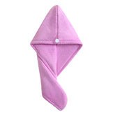100% Cotton Hair Drying Towel - Pink
